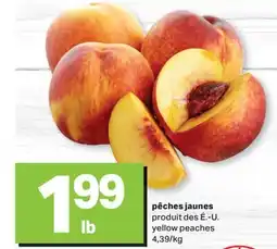 L'Intermarché PÊCHES JAUNES | YELLOW PEACHES offer