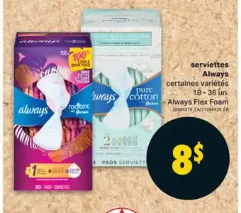 L'Intermarché SERVIETTES | FLEX FOAM, 18-36 un offer