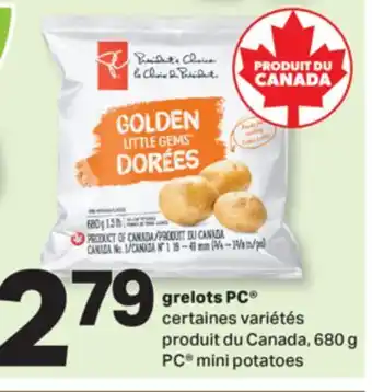 L'Intermarché GRELOTS | MINI POTATOES, 680 G offer