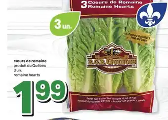 L'Intermarché CŒURS DE ROMAINE | ROMAINE HEARTS, 3 UN offer
