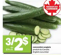 L'Intermarché CONCOMBRE ANGLAIS offer