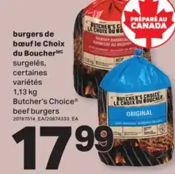 L'Intermarché BURGERS DE BŒUF, 1,3 KG offer