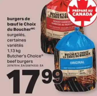 L'Intermarché BURGERS DE BŒUF, 1,3 KG offer