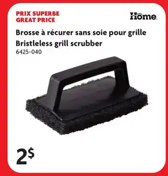 Home Hardware Bristleless grill scrubber offer