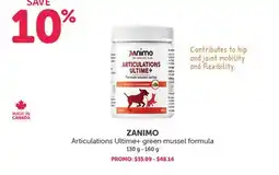 Mondou ZANIMO Articulations Ultime + green mussel formula offer