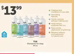 Mondou TUX Shampoos for dogs offer