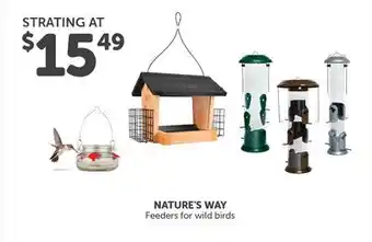 Mondou NATURE'S WAY Feeders for wild birds offer