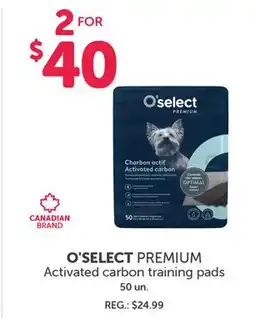 Mondou O'SELECT PREMIUM Activated carbon training pads offer