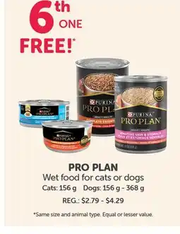 Mondou PRO PLAN Wet food for cats or dogs offer