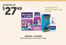 Mondou ADAPTIL / FELIWAY Calming products for cats or dogs offer