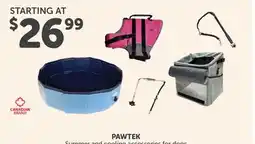 Mondou PAWTEK Summer and cooling accessories for dogs offer