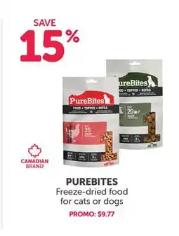 Mondou PUREBITES Freeze-dried food for cats or dogs offer