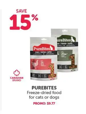 Mondou PUREBITES Freeze-dried food for cats or dogs offer