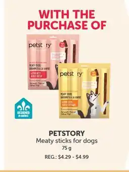 Mondou PETSTORY Meaty sticks for dogs offer