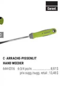 BMR ARRACHE-PISSENLIT offer