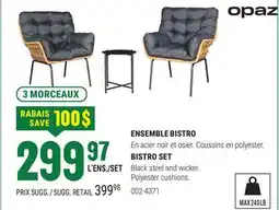 BMR ENSEMBLE BISTRO offer