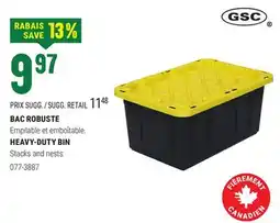 BMR BAC ROBUSTE offer
