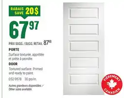 BMR PORTE offer
