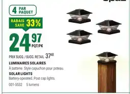 BMR LUMINAIRES SOLAIRES offer