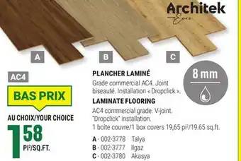 BMR PLANCHER LAMINÉ offer