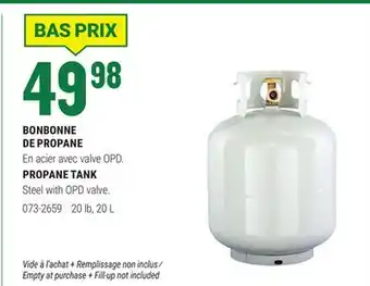 BMR BONBONNE DE PROPANE offer