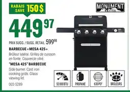 BMR BARBECUE  MESA 425  offer
