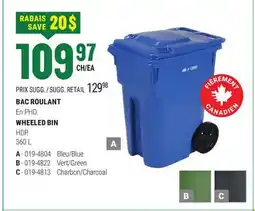 BMR BAC ROULANT offer