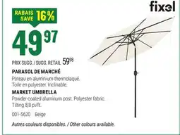 BMR PARASOL DE MARCHÉ offer