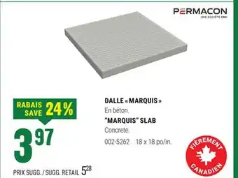 BMR DALLE  MARQUIS  offer