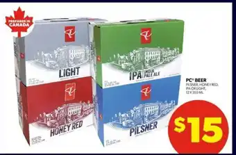 Real Canadian Liquorstore PC Beer offer