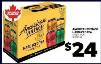Real Canadian Liquorstore American Vintage Hard Iced Tea offer