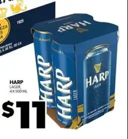 Real Canadian Liquorstore Harp Lager offer