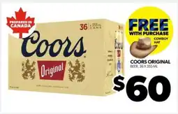 Real Canadian Liquorstore Coors Original Beer offer