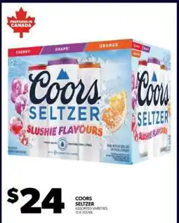 Real Canadian Liquorstore Coors Seltzer offer