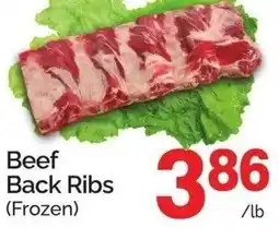 T&T Supermarket Beef back ribs offer