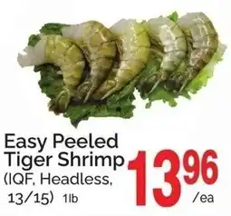 T&T Supermarket Easy peeled tiger shrimp offer