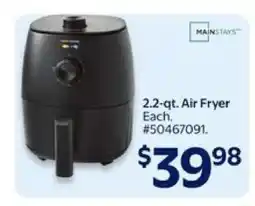 Walmart Mainstays 2.2-qt. Air Fryer offer