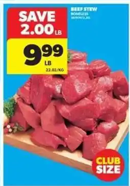 Real Canadian Superstore Beef Stew Boneless offer