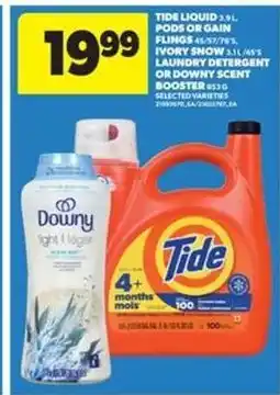 Real Canadian Superstore Tide Liquid or Downy Scent Booster offer