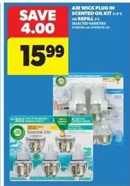 Real Canadian Superstore Air Wick Plug In Scented Oil Kit 2+5 or Refill 5's offer
