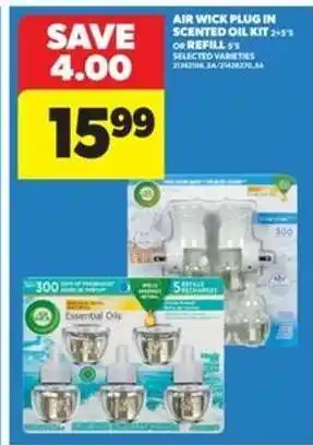 Real Canadian Superstore Air Wick Plug In Scented Oil Kit 2+5 or Refill 5's offer