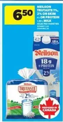Real Canadian Superstore Neilson Trutaste Milk offer