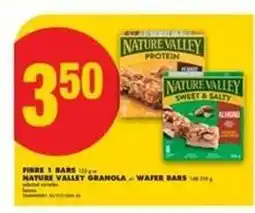 No Frills Fibre 1 Bars / Nature Valley Granola – Wafer Bars offer