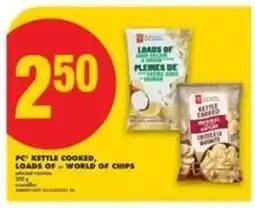 No Frills PC Kettle Cooked, Loads Of – World of Chips offer