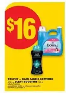 No Frills DOWNY - GAIN FABRIC SOFTENER offer