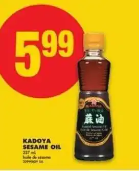 No Frills Kadoya Sesame Oil offer