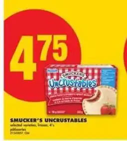 No Frills Smucker's Uncrustables offer