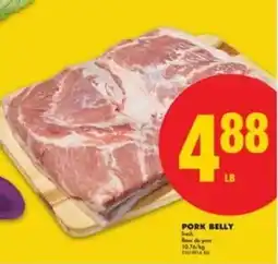 No Frills PORK BELLY offer