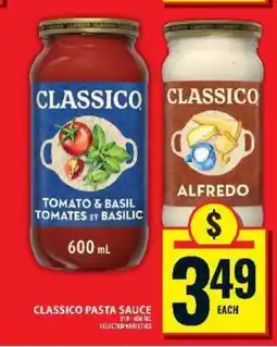 Food Basics Classico Pasta Sauce offer