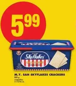 No Frills M.Y. San SkyFlakes Crackers offer
